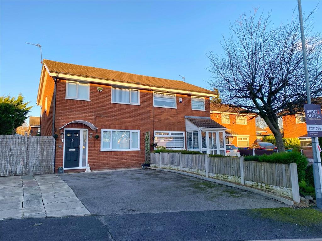 Bader Drive, Hopwood, Heywood, Greater Manchester, OL10 3 bed semi
