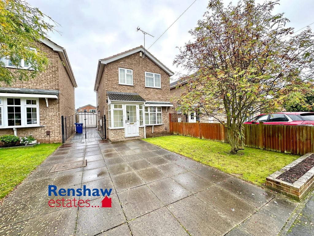 Leslie Close, Littleover, Derby 3 bed detached house for sale £290,000