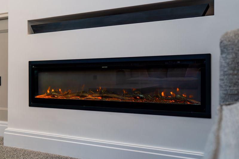 Electric fire in...