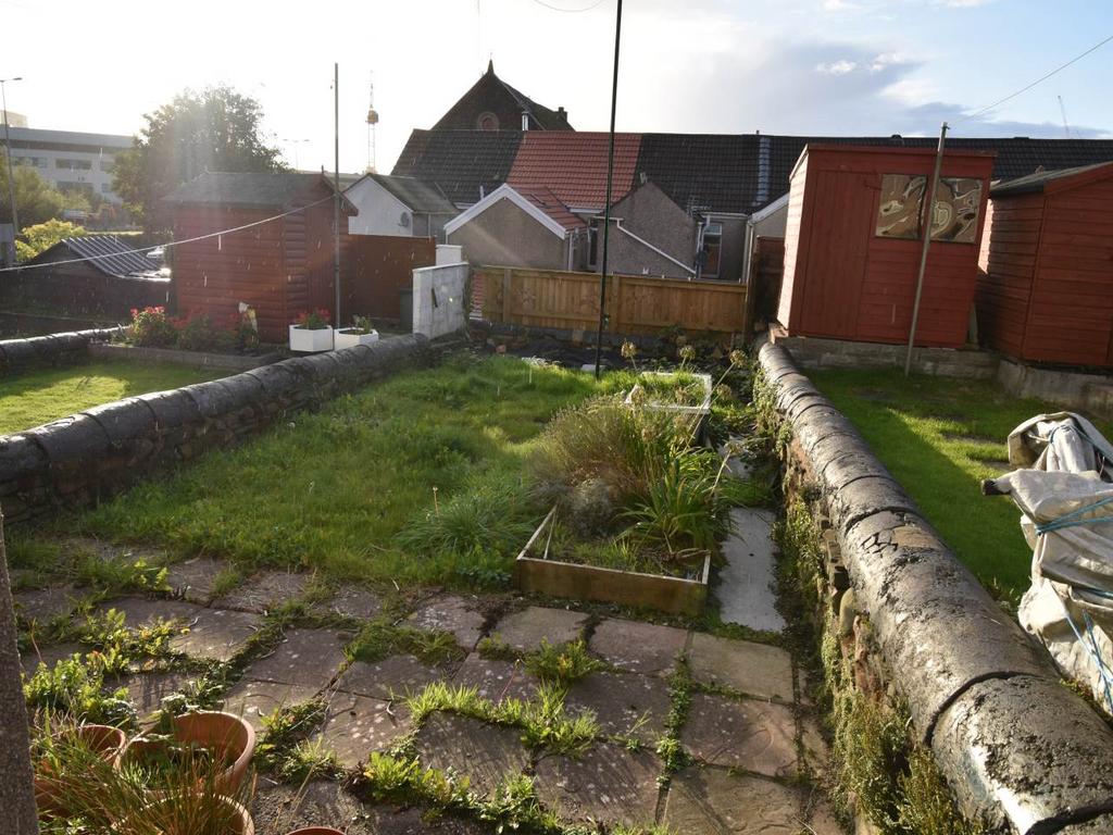 Rear garden