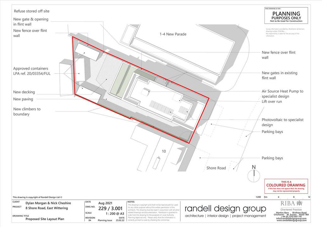 Substitute plan 23.02.22 proposed site layout plan