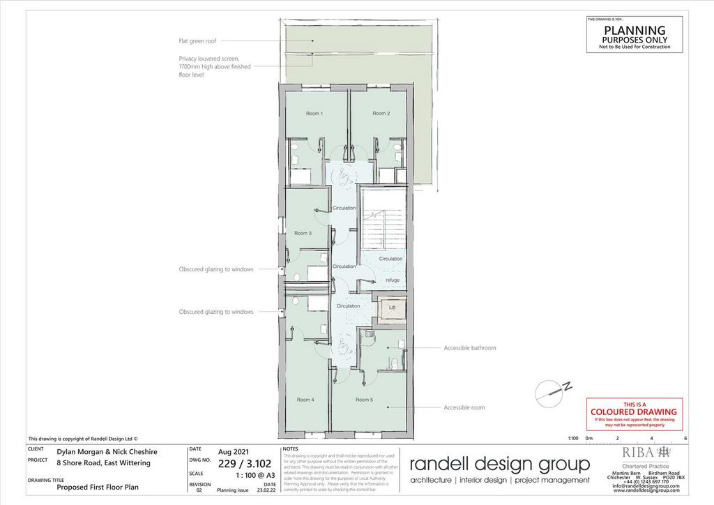 Substitute plan 23.02.22 proposed first floor plan