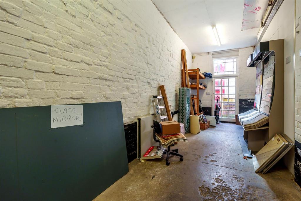 Inside warehouse