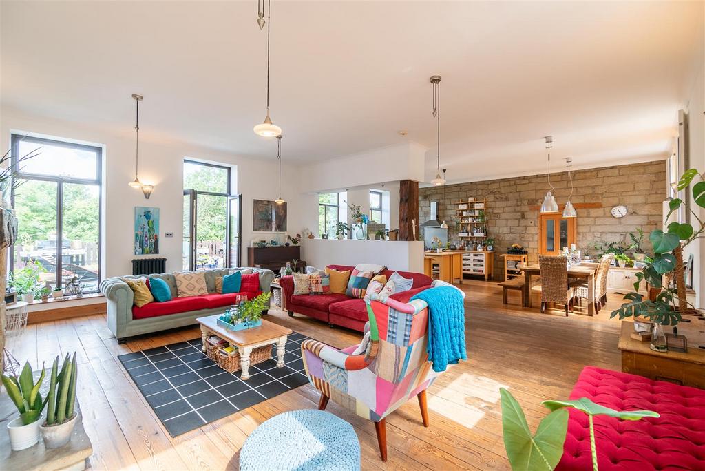 Kitchen, Living, Dining Room