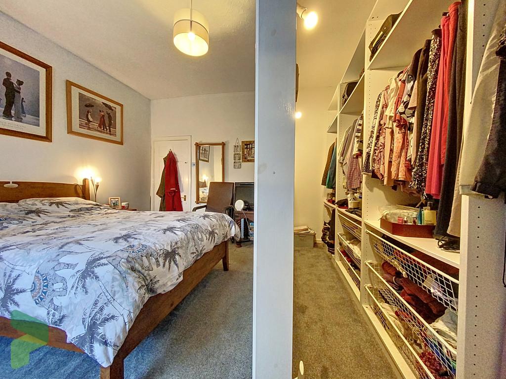 Bedroom One with walk in wardrobe