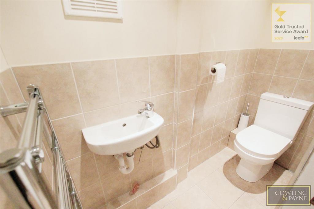 Ground floor cloakroom