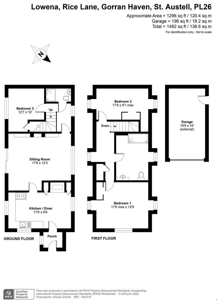 Gorran Haven, Cornwall 3 bed detached house for sale £535,000