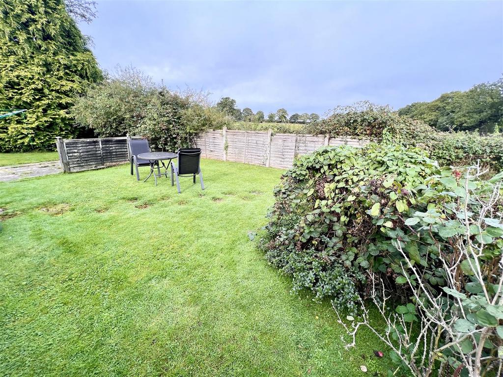 Rear garden