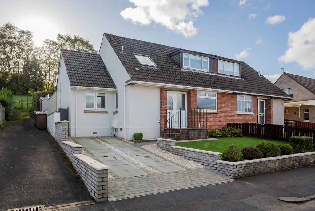 19 Thornwood Drive, Paisley, PA2 9NH 3 bed semidetached villa for sale £230,000