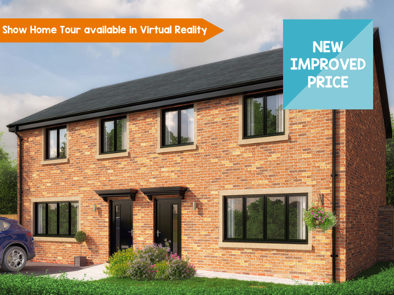 Plot 91, The Bowland at Roman Heights, Holts Lane FY6 3 bed semi