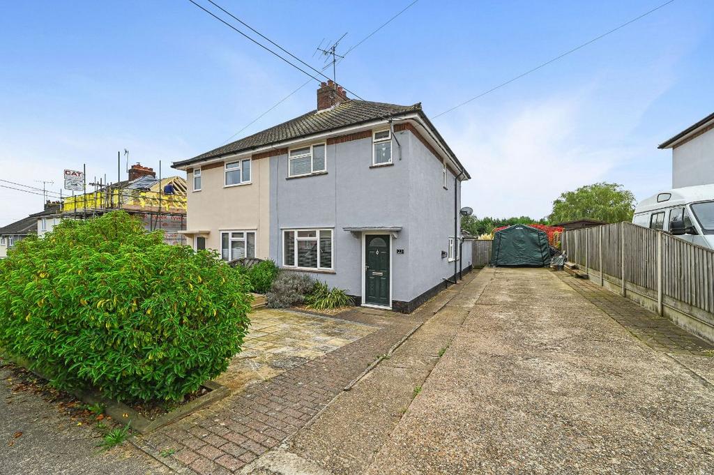 King Edward Avenue, Wickham Market, Woodbridge 3 bed semidetached