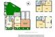 Colour floor plan