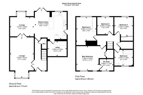 4 bedroom detached house for sale - Harwood Court, Trimdon Grange, Trimdon Station, Durham, TS29 6HU