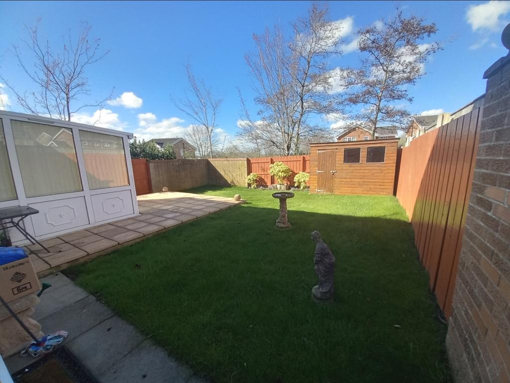Rear garden