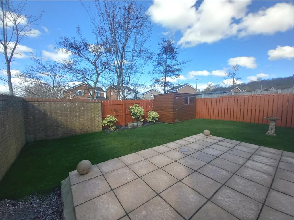 Rear garden