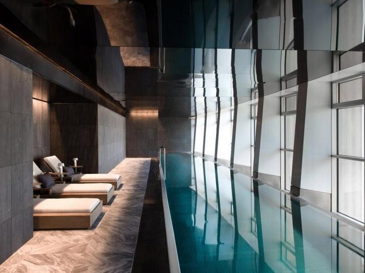 Swimming pool area, swimming pool
