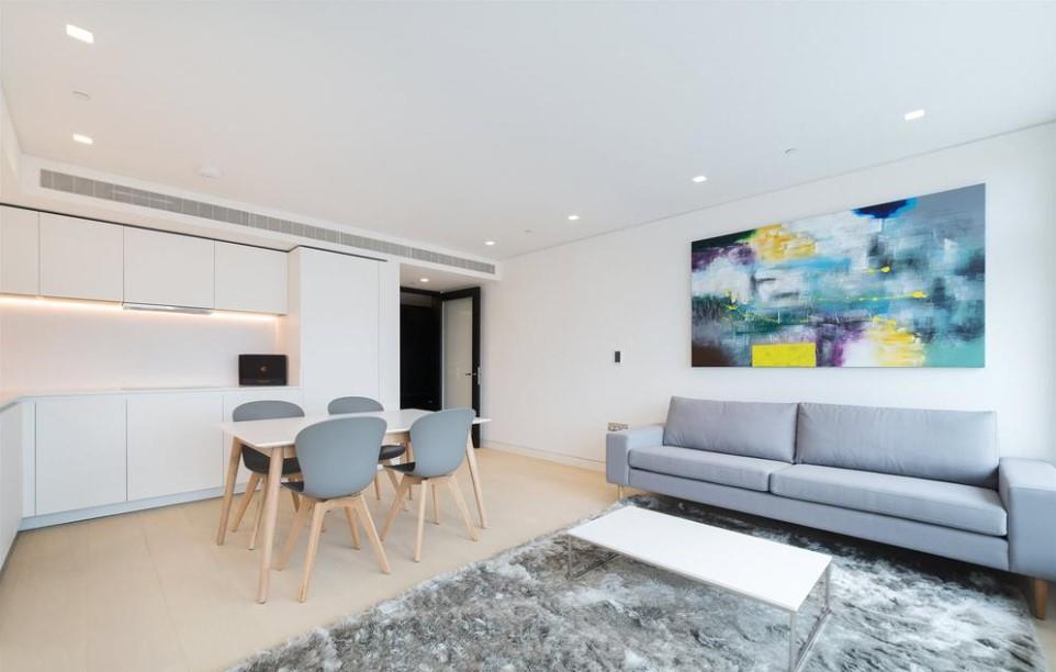 Open-plan living area