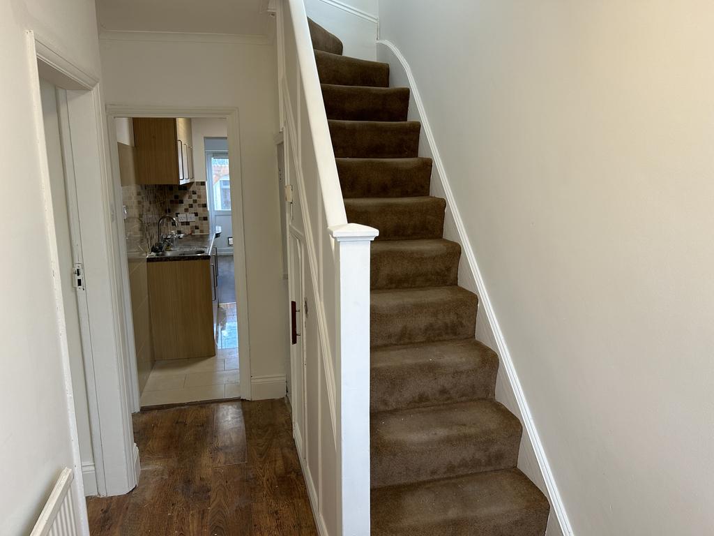 Staircase  leading to the upper floor