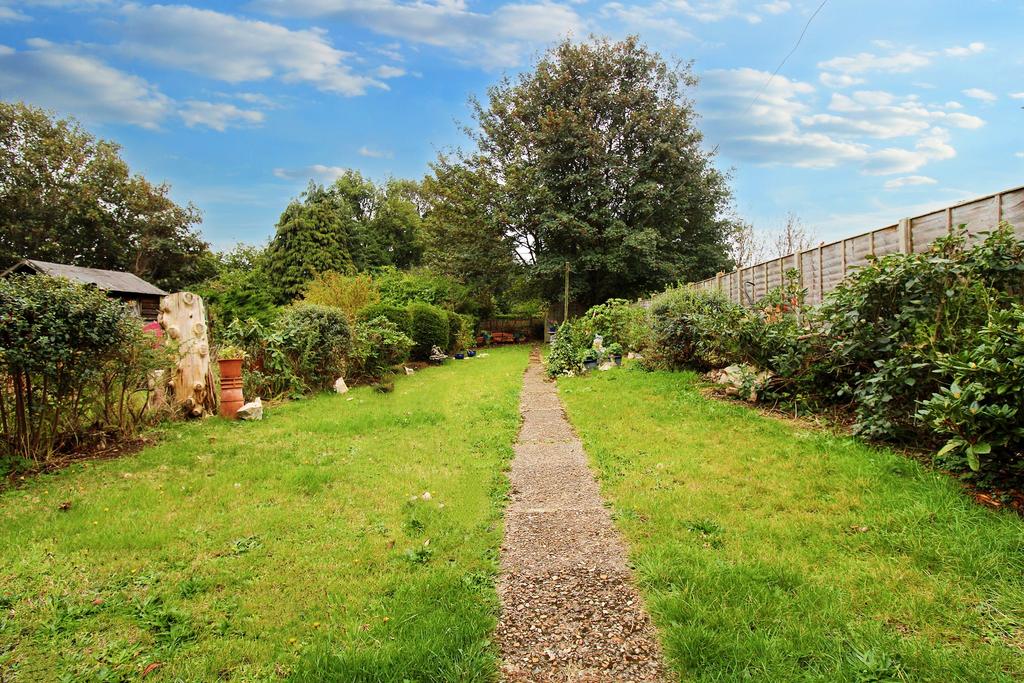 Rear garden