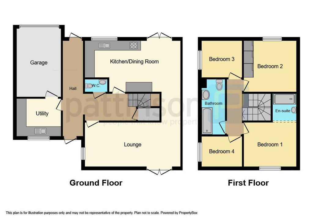 Hatfield Place, Peterlee, Durham, SR8 5TG 4 bed detached house for sale
