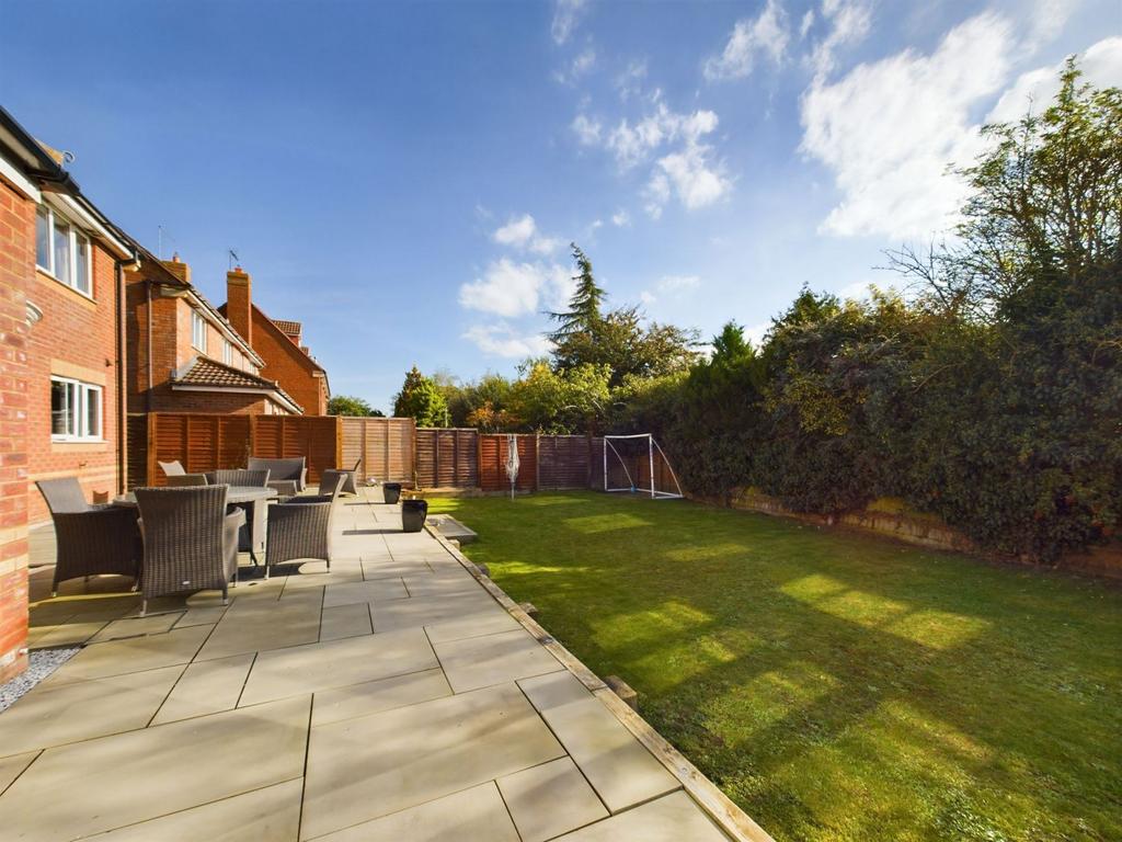 Rear garden