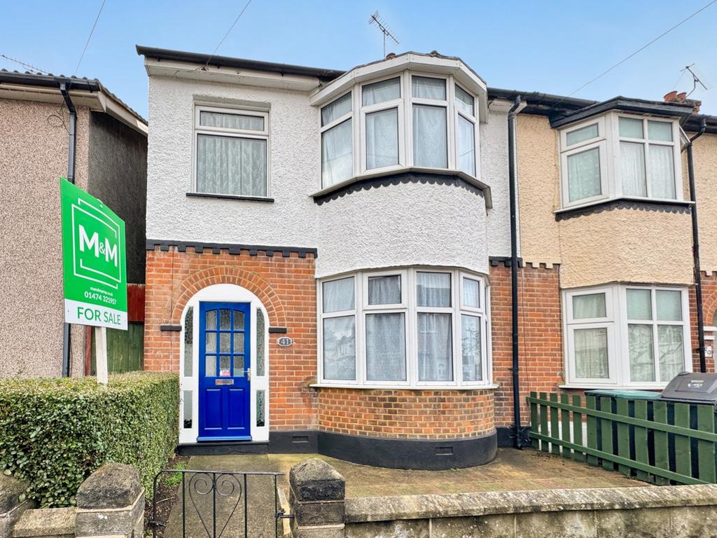 Seymour Road, Northfleet, Gravesend... 3 bed end of terrace house for