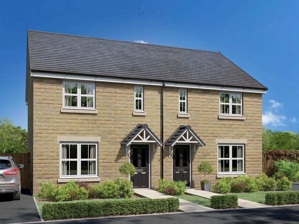 Plot 45, The Danbury at Castle View, Netherton Moor Road HD4 3 bed semi
