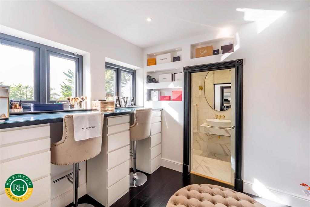Dressing area
