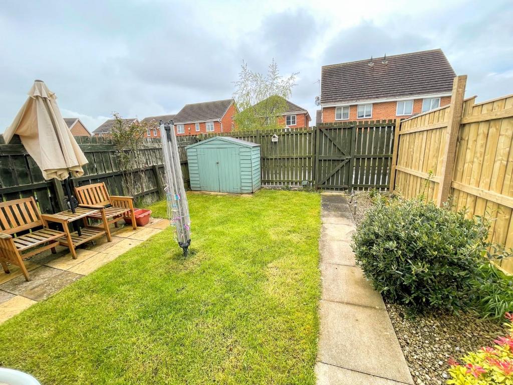 Rear garden