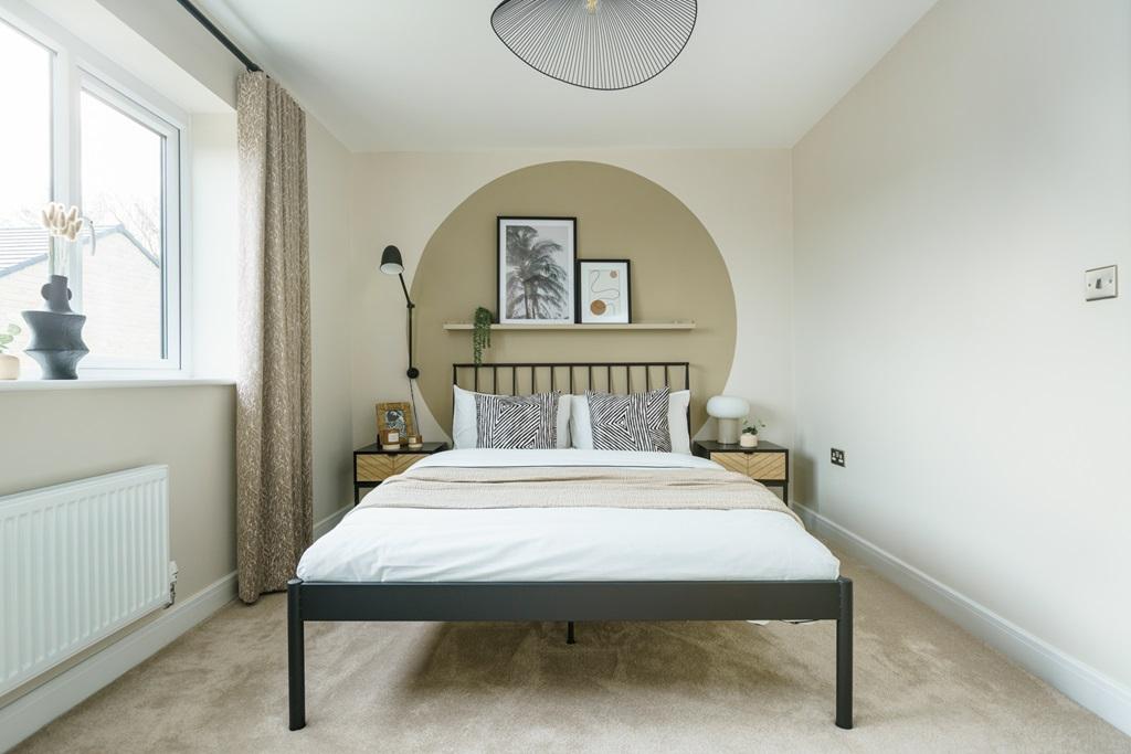 Bedroom 2 makes an ideal guest room