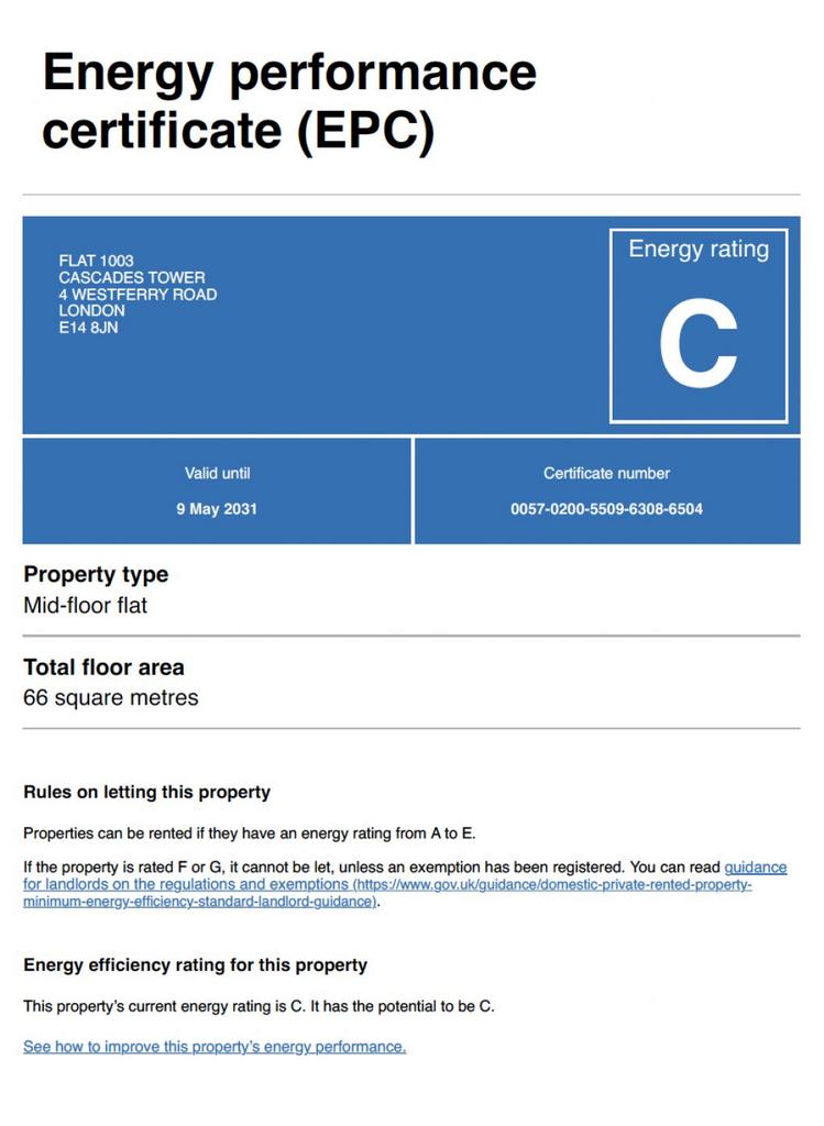 Energy Performance Certificate