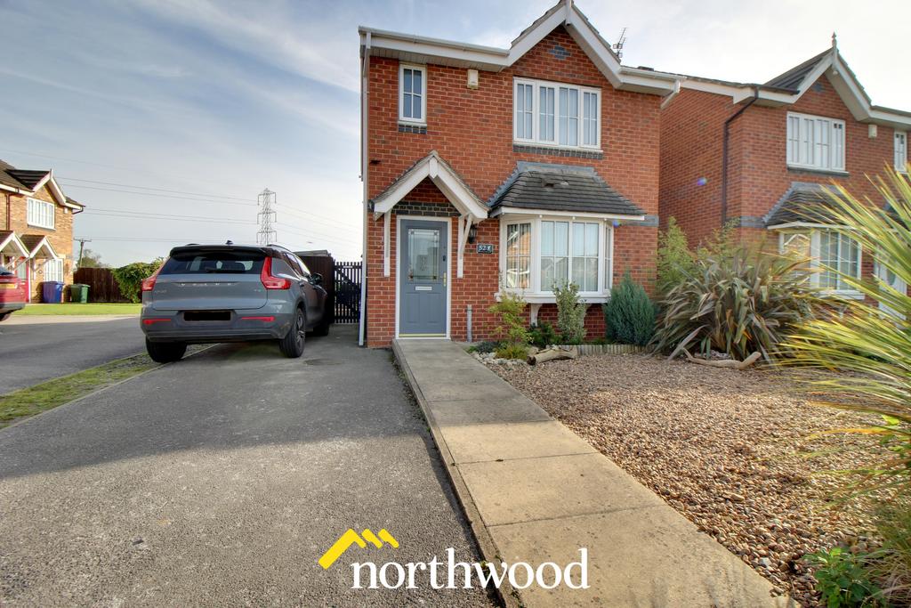 Bryson Close, Thorne, Doncaster, DN8 3 bed detached house £189,997