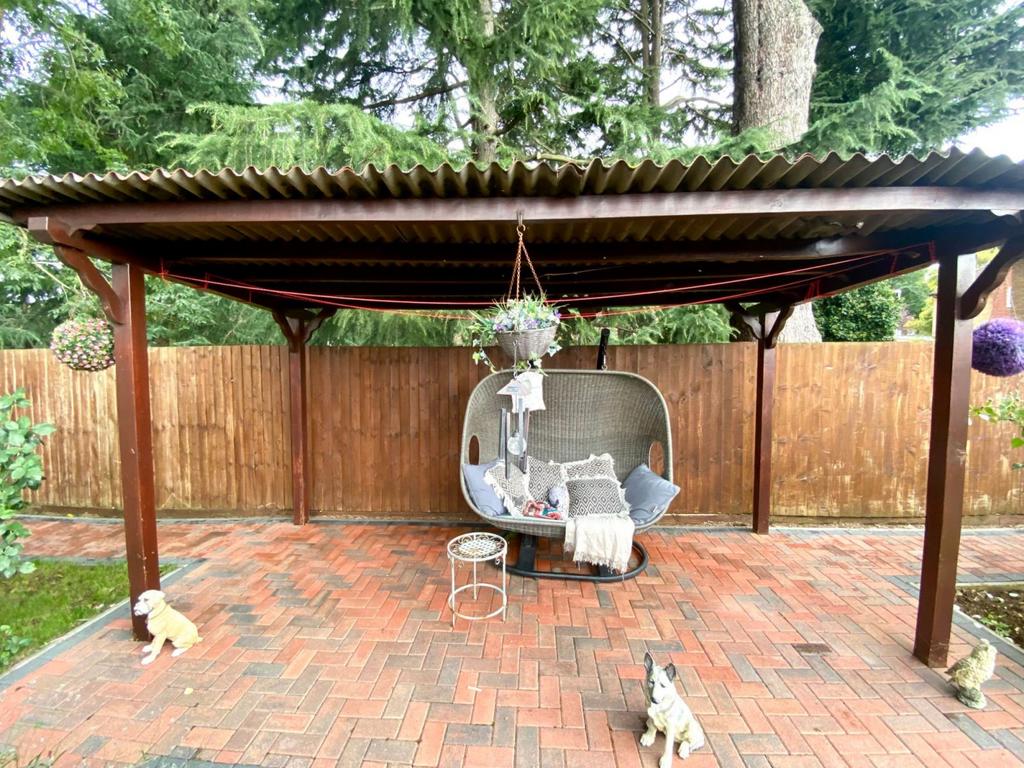 Rear garden