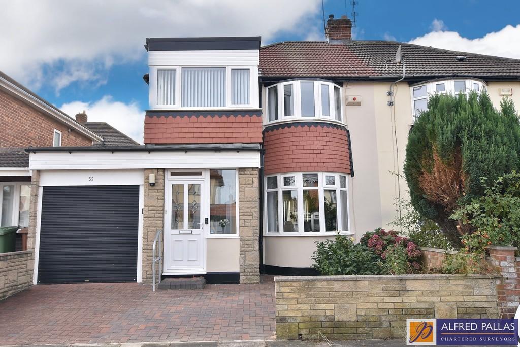 Crummock Avenue, Seaburn Dene 3 bed semidetached house for sale £249,950