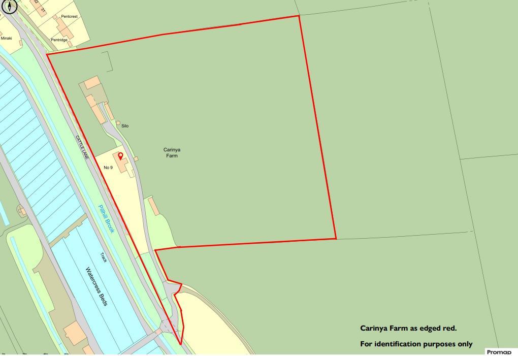 Map of Carinya Farm