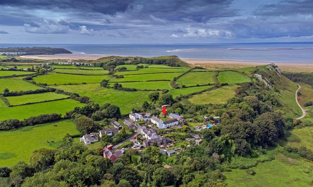 Cwm Ivy Court Farm, Llanmadoc, Swansea 5 bed detached house for sale
