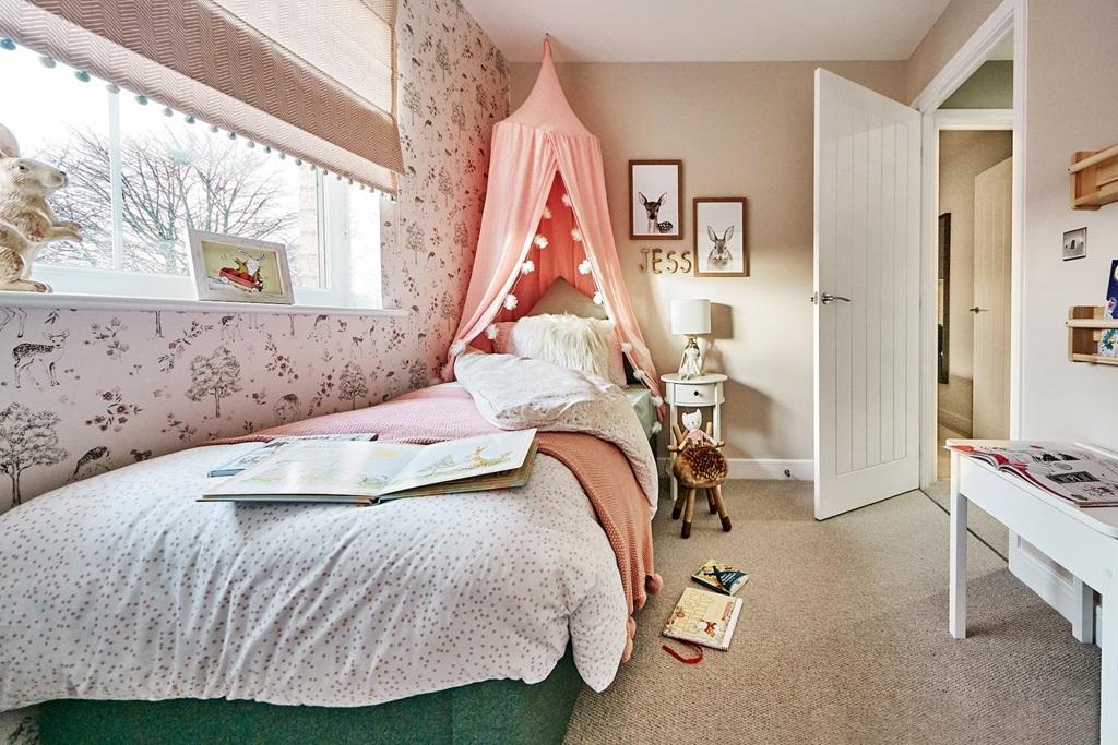 A bedroom fit for a little princess