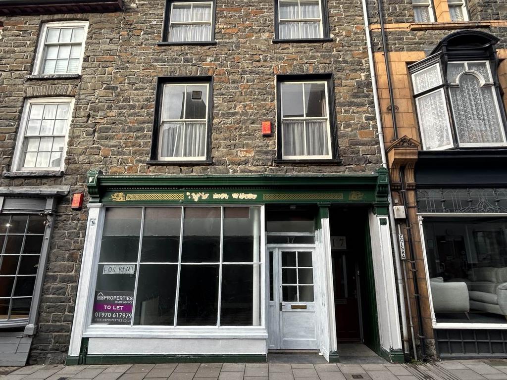 Shop, 17 Bridge Street, Aberystwyth, Ceredigion Property £750 pcm (£