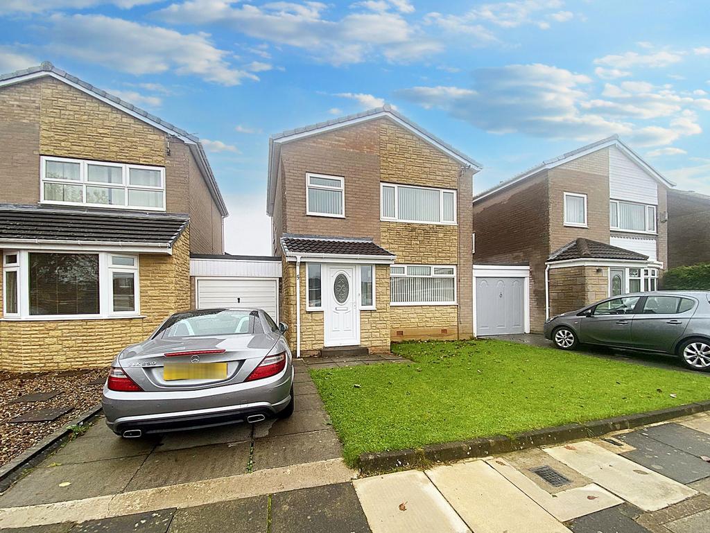 Harwood Close, Cramlington... 3 bed detached house for sale £219,950
