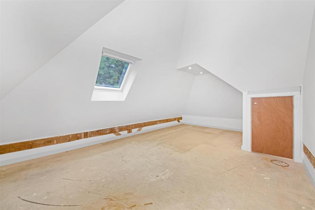 Storage room over garage