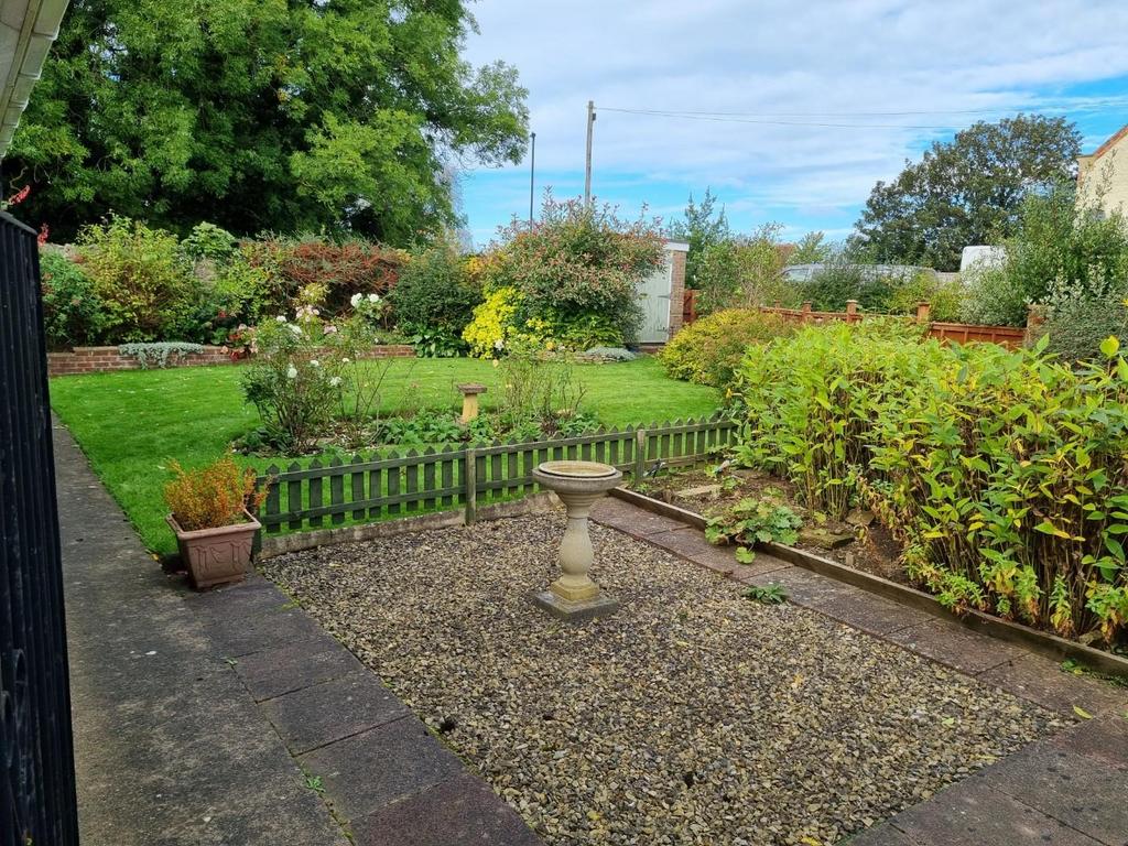 Rear garden