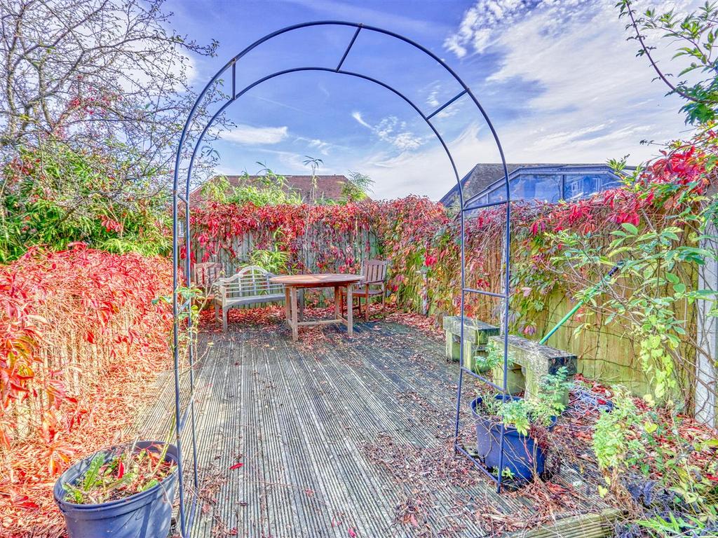 Rear garden