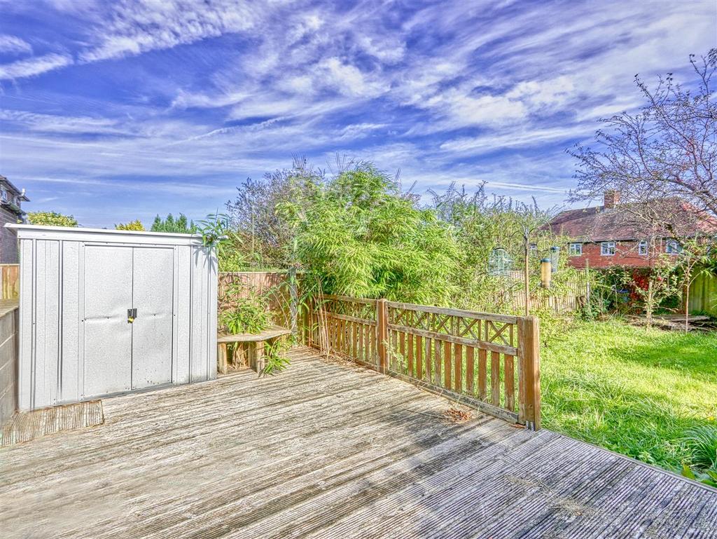 Rear garden