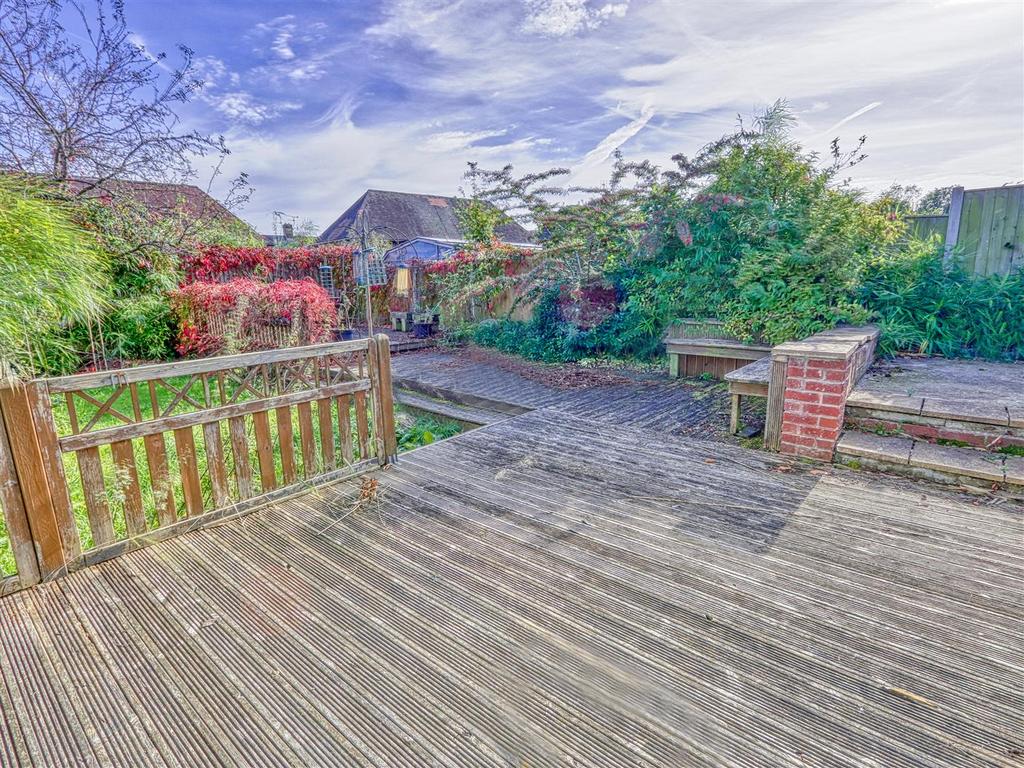 Rear garden