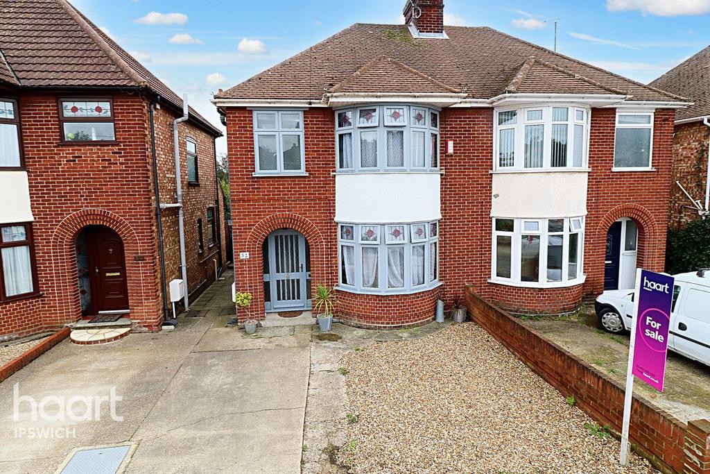 Ashcroft Road, Ipswich 3 bed semidetached house for sale £265,000
