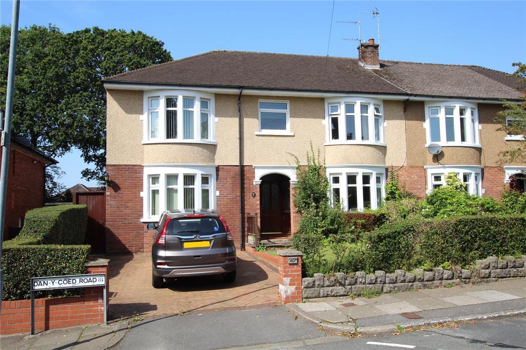 Dan y Coed Road, Cyncoed, Cardiff, CF23 4 bed semidetached house for