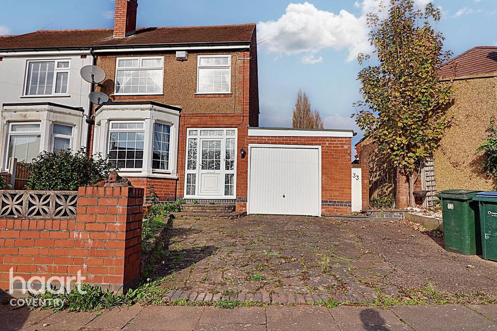 Lincroft Crescent, Coventry 3 bed end of terrace house for sale £250,000