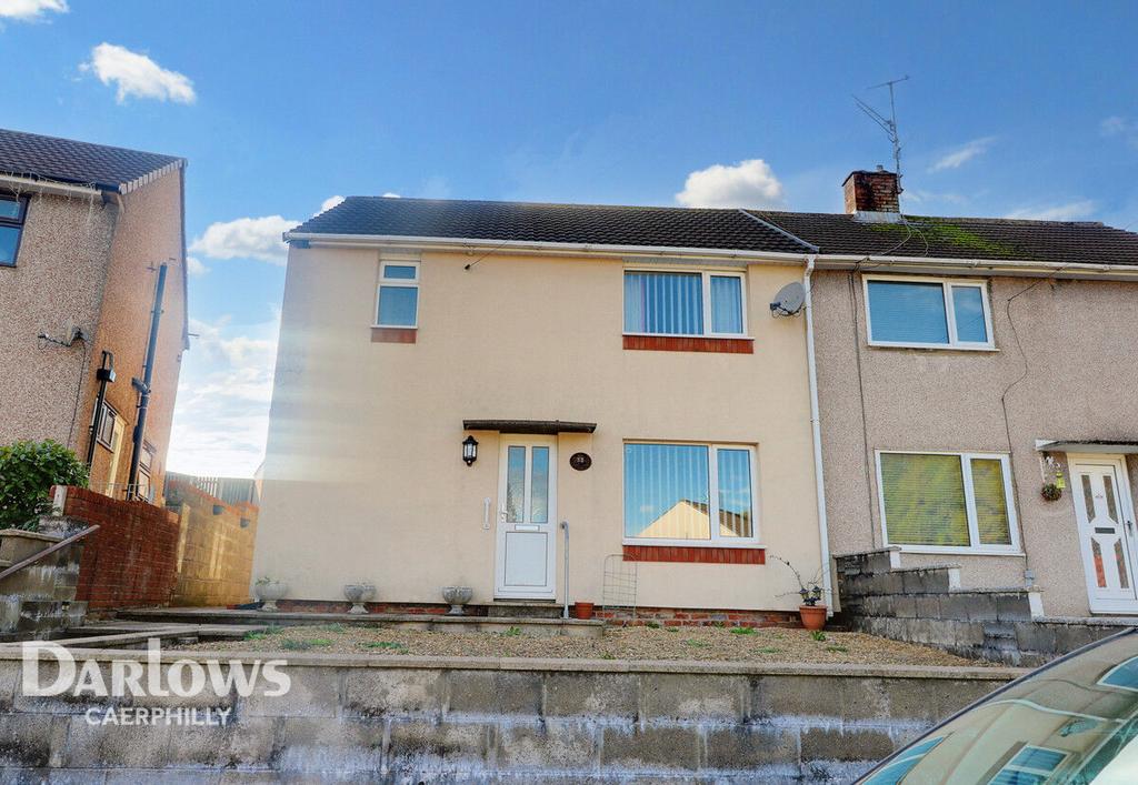 Hazel Grove, Caerphilly 3 bed semidetached house for sale £180,000