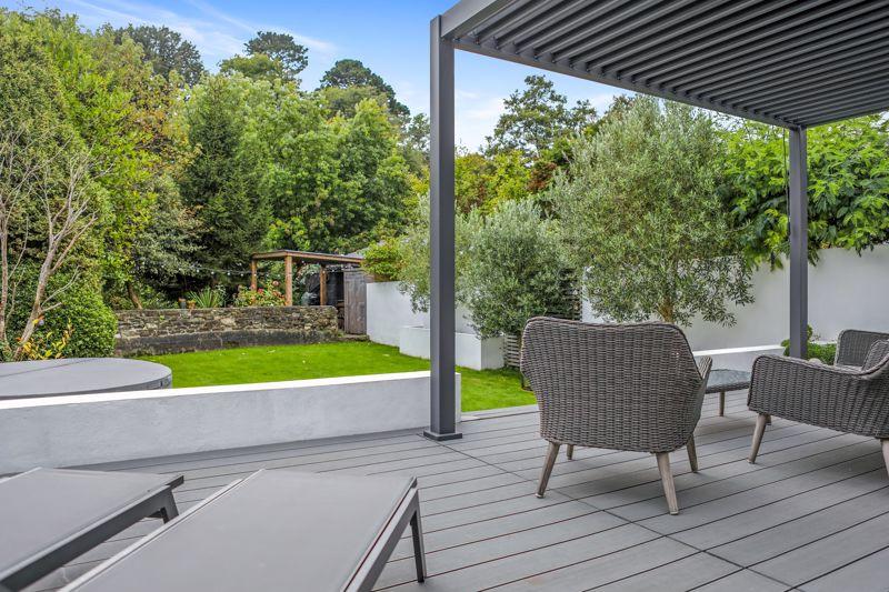 Deck and garden