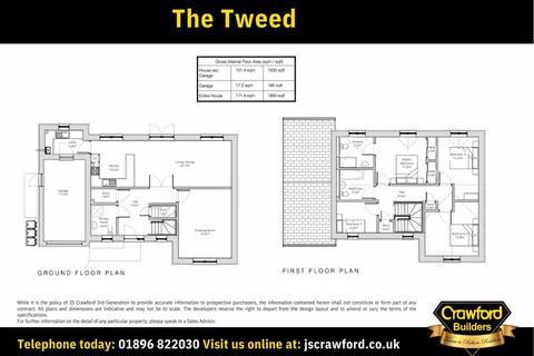 4 bedroom detached house for sale, The Tweed, Hillside Terrace, Selkirk